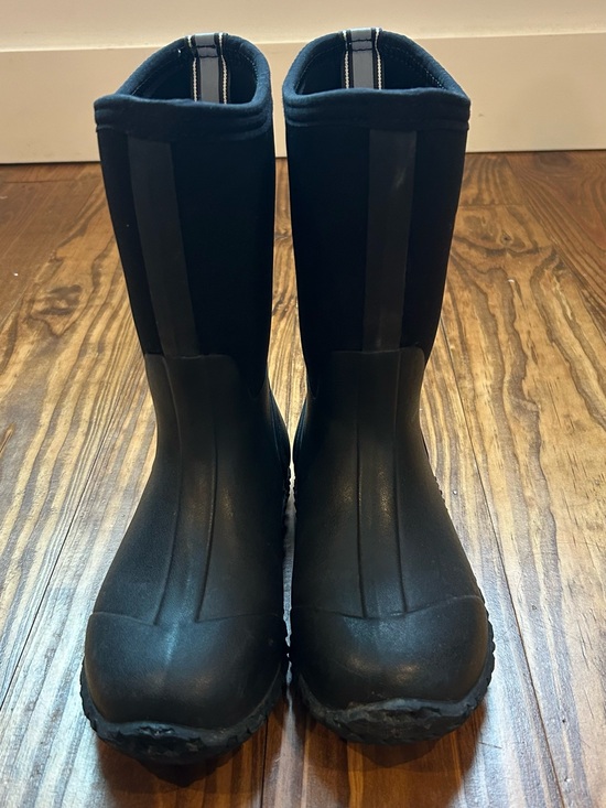 Hisea Other - Kids Black Rain & Snow Boots - Durable Waterproof Winter Boots